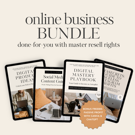 Online Business BUNDLE