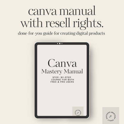 Canva Mastery Manual