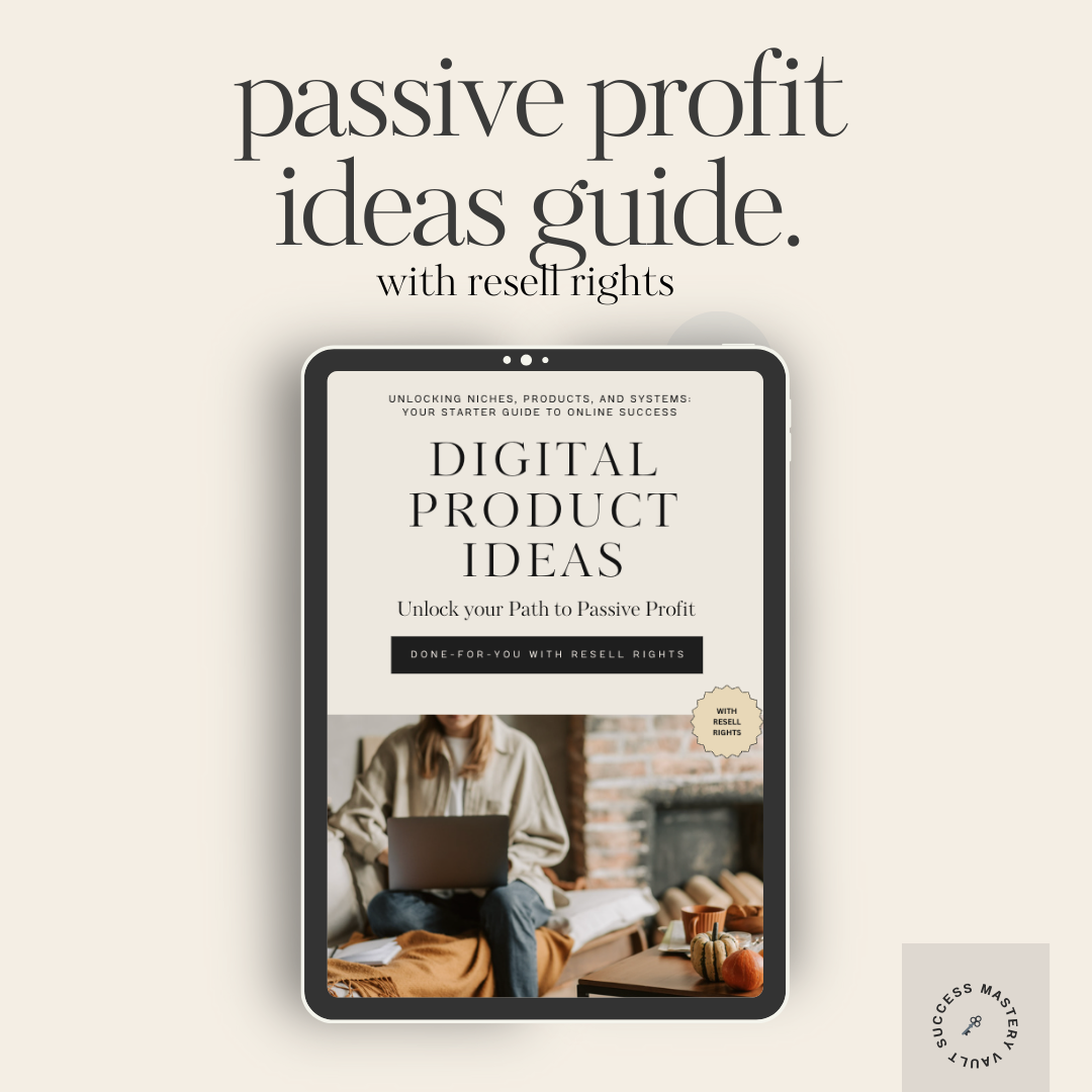 Digital Product Ideas Guide