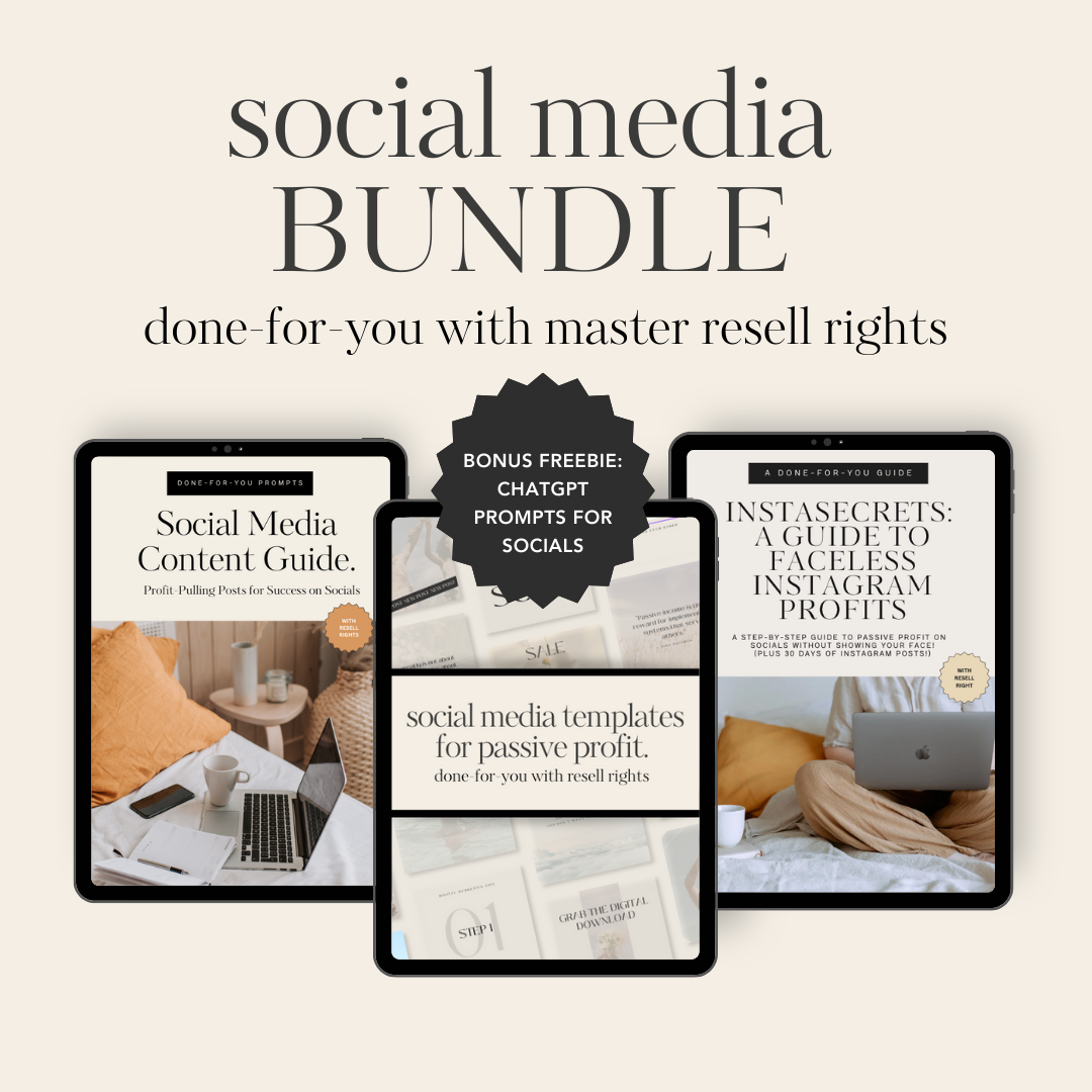 Social Media BUNDLE