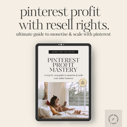 Pinterest Profit Mastery