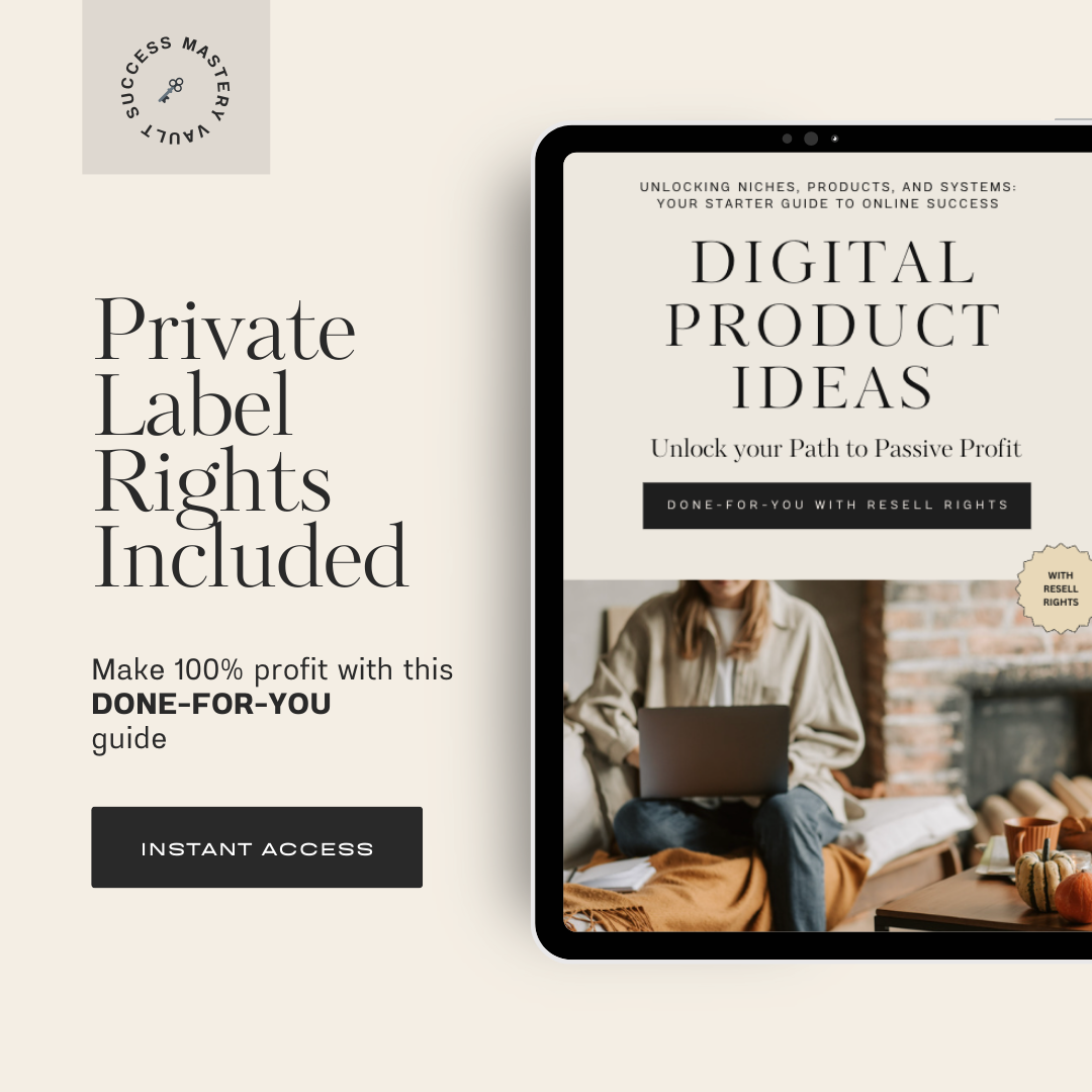 Digital Product Ideas Guide